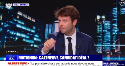 Capture d'écran BFM TV