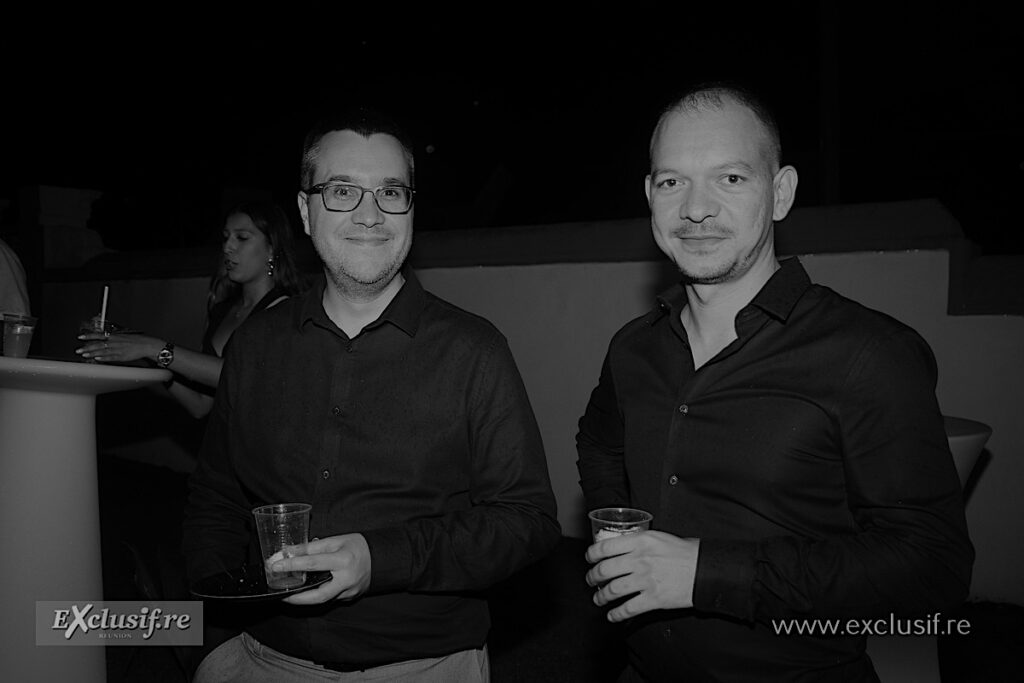 Julien Magne et Stéphane Rivière, directeur de l'économie de la ville de Saint-Denis.