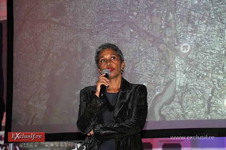 Mme la maire Ericka Bareigts présente les chantiers initiés par la ville de Saint-Denis et ses partenaires publics et privés.