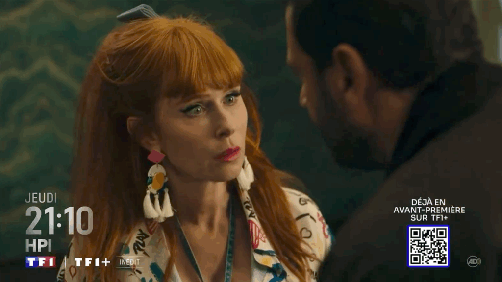 Bande-annonce de "HPI" diffusée sur TF1.