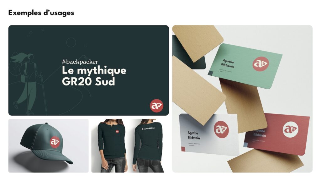 Agathe Bildstein : identité de marque